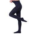 Warm Velvet Tights for Girls (Navy)