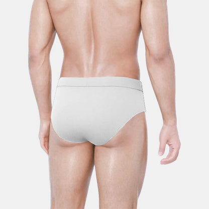 Bonjour Men’s Bamboo Grey Mist Brief – Ultra Soft, Odour Free (Pack of 1)
