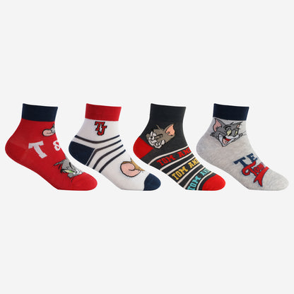 kids Tom & Jerry Ankle socks (Pack of 3)