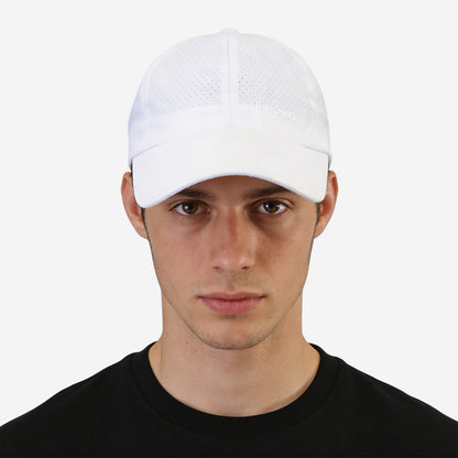 Men Adjustable sports cap (White)