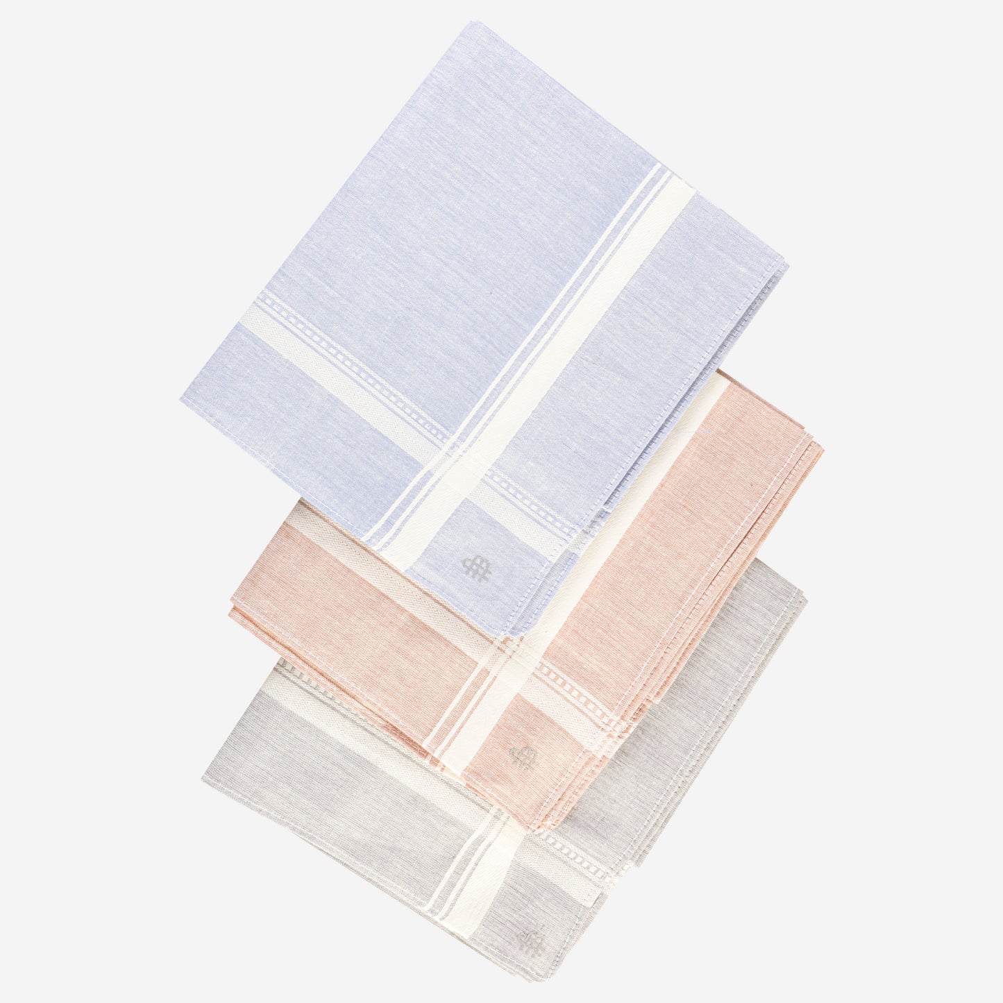Men's Safari Collection 100% Cotton Handkerchief - (Pack of 3)