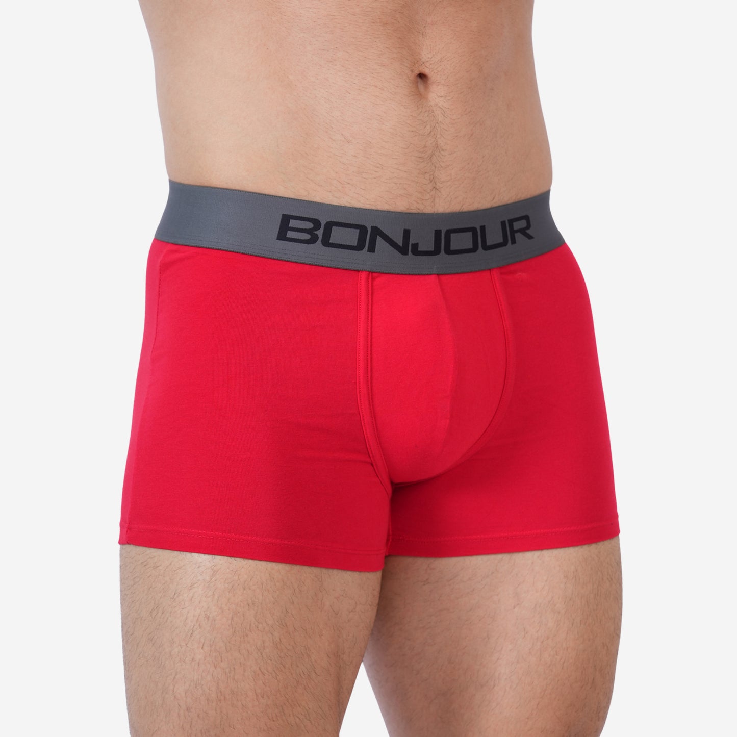Men's Red Cotton Comfort Trunk - Soft & Breathable Everyday Innerwear (Pack of 1)