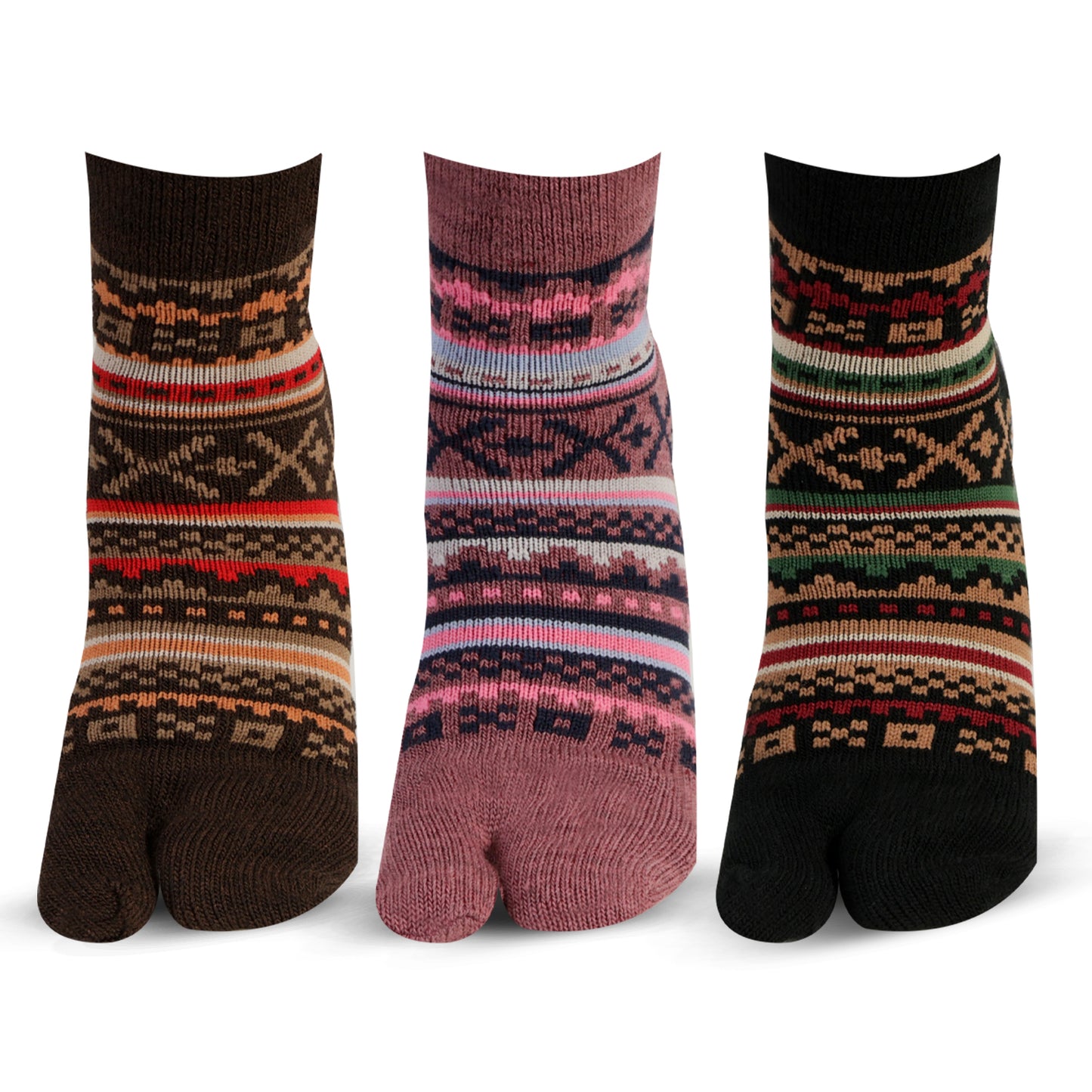 Women's Fine Woolen Thumb Ankle Socks (Pack of 3)