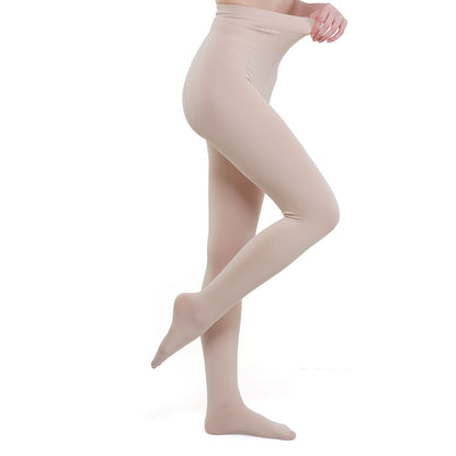 Warm Velvet Tights for Girls (Skin)