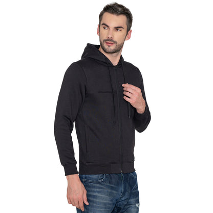 Men's Full Sleeve Hoodie - Black