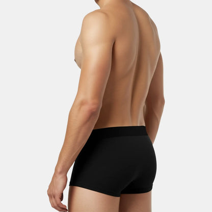 Men’s Bamboo Trunk Black– Ultra Soft, Odour Free (Pack of 1)