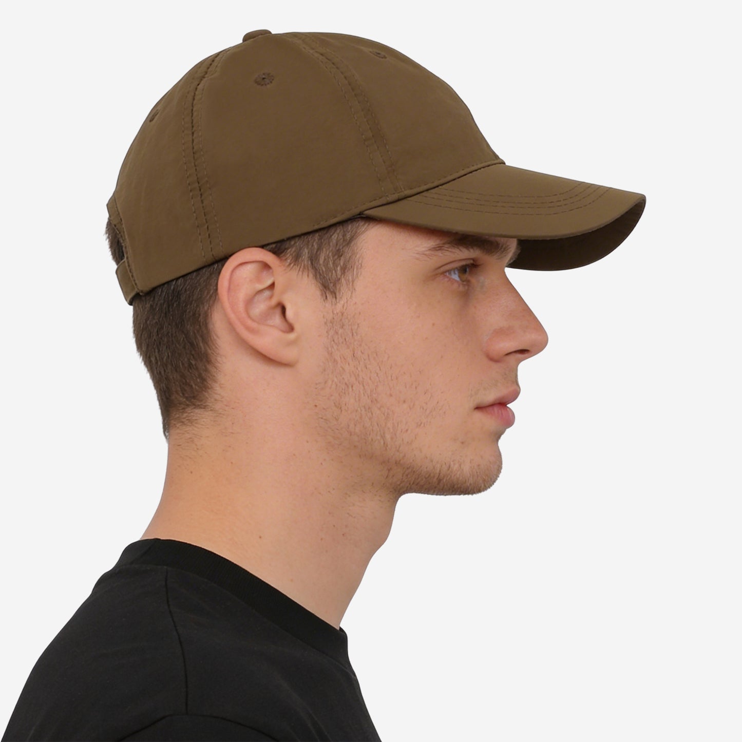 Men Adjustable sports cap (Olive)