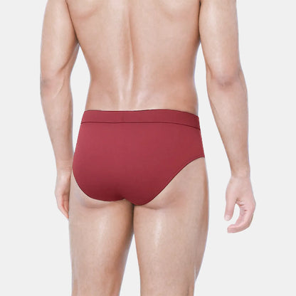 Bonjour Men’s Bamboo Midnight Plum Brief – Ultra Soft, Odour Free (Pack of 1)