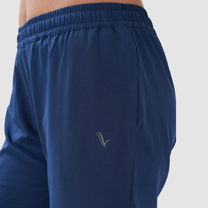 Bonjour Women's Solid Double Layer Running Sports Shorts