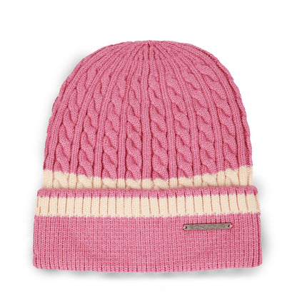 Unisex Winter Beanie Cap (Pink)