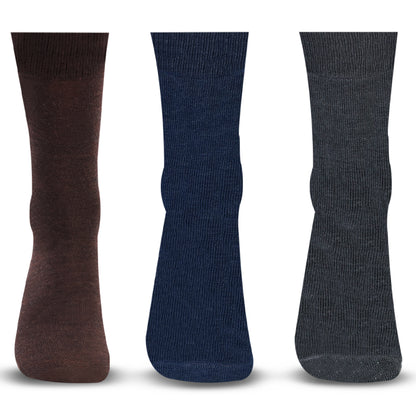 Bonjour Men’s Thermal  Crew Socks - Pack of 3