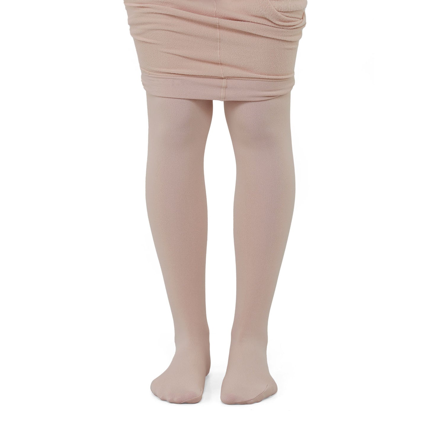 Warm Velvet Tights for Girls (Skin)