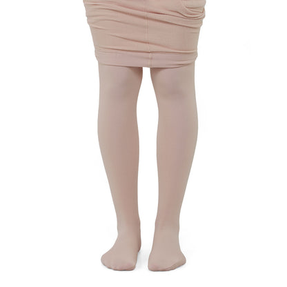 Warm Velvet Tights for Girls (Skin)