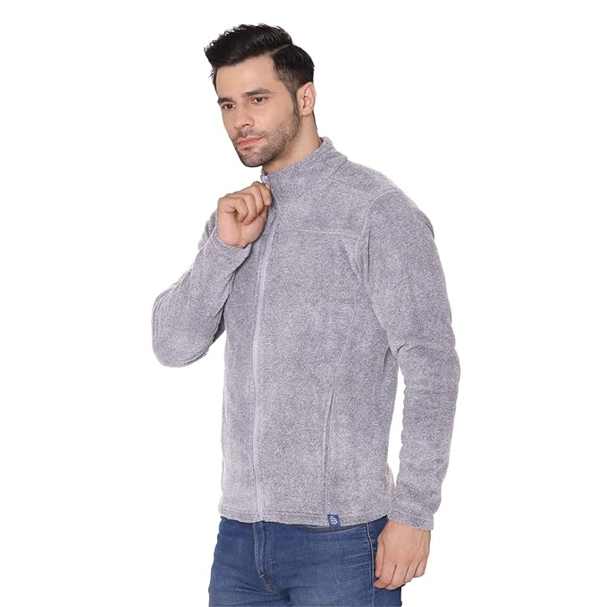 Men's Polar Jacket - Light Grey