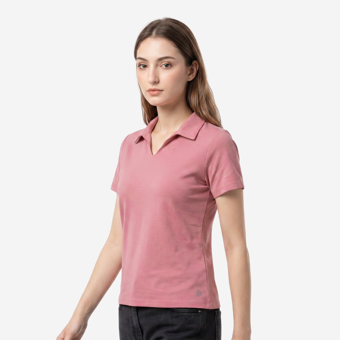 Women’s Solid Onion Polo Half Sleeve T-Shirt