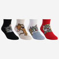 Kids Tom & Jerry Ankle Socks (Pack of 3)