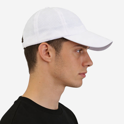 Men Adjustable sports cap (White)