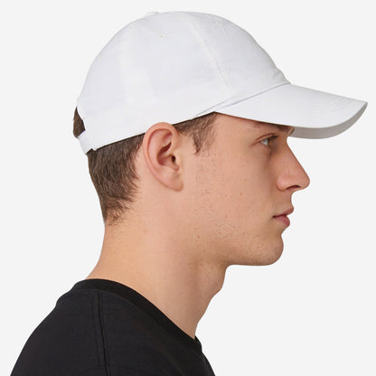 Men Adjustable sports cap (White)