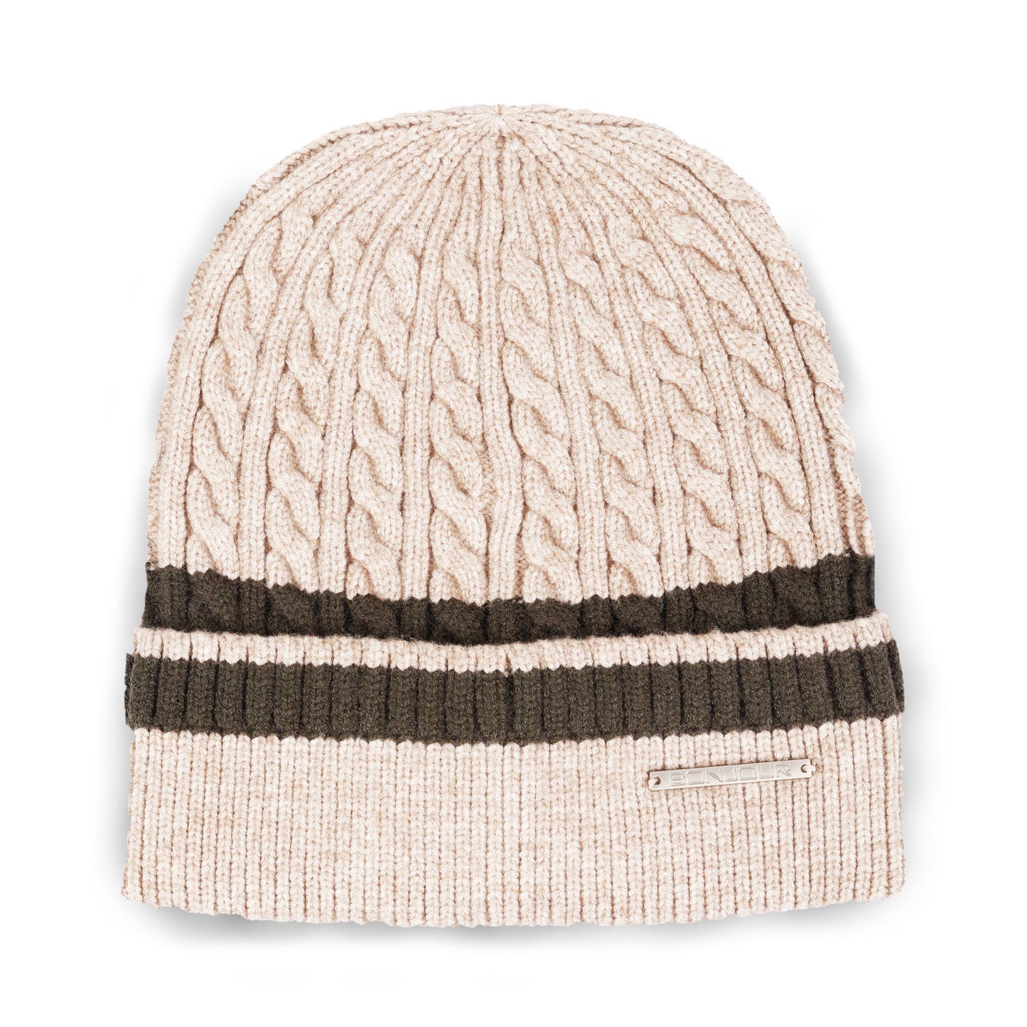 Unisex Winter Beanie Cap (Dull Cream)