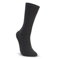 Men Cotton Odour Free Plain Socks (Anthra)