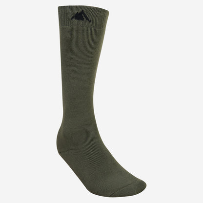 Men Olive Long Leg Socks