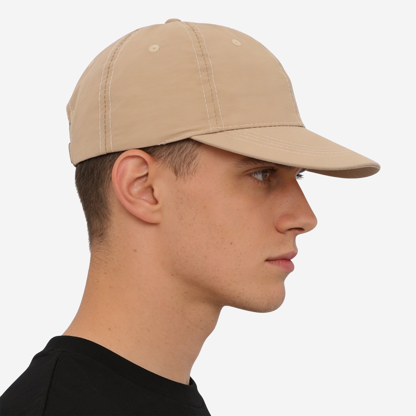Men Adjustable sports cap (Beige)