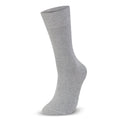 Men Cotton Odour Free Plain Socks (Lt.Grey Mill)