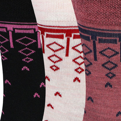 Woolen Crew Thumb Socks for Women