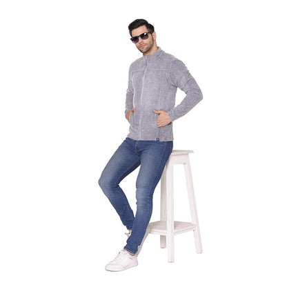 Men's Polar Jacket - Light Grey