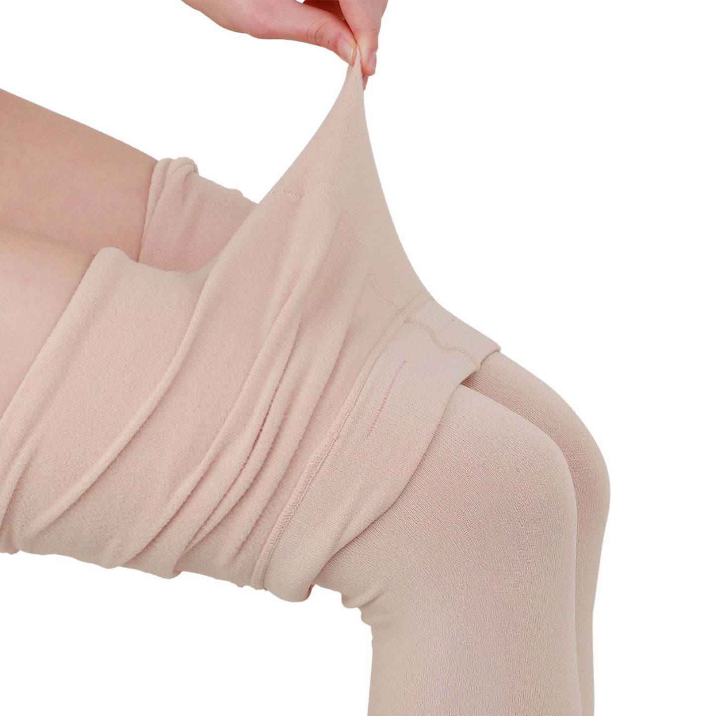 Warm Velvet Tights for Girls (Skin)