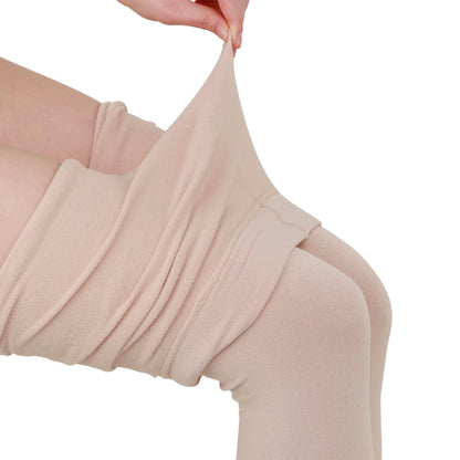 Warm Velvet Tights for Girls (Skin)
