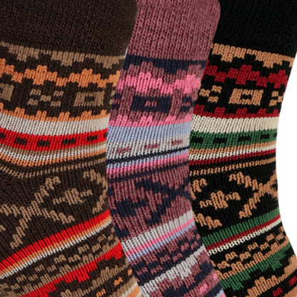 Women's Fine Woolen Thumb Ankle Socks (Pack of 3)