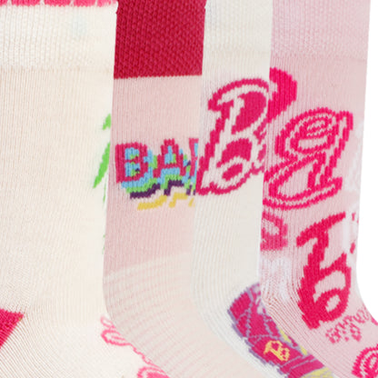 Barbie Newborn Baby Cotton Socks (Pack of 4)