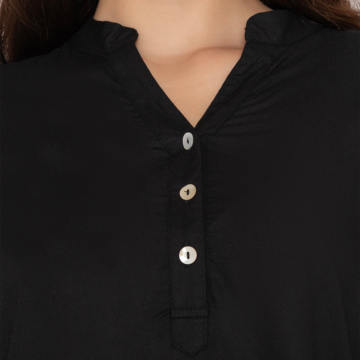 Black Short Kurti – Stylish Kurti for Women & Girl