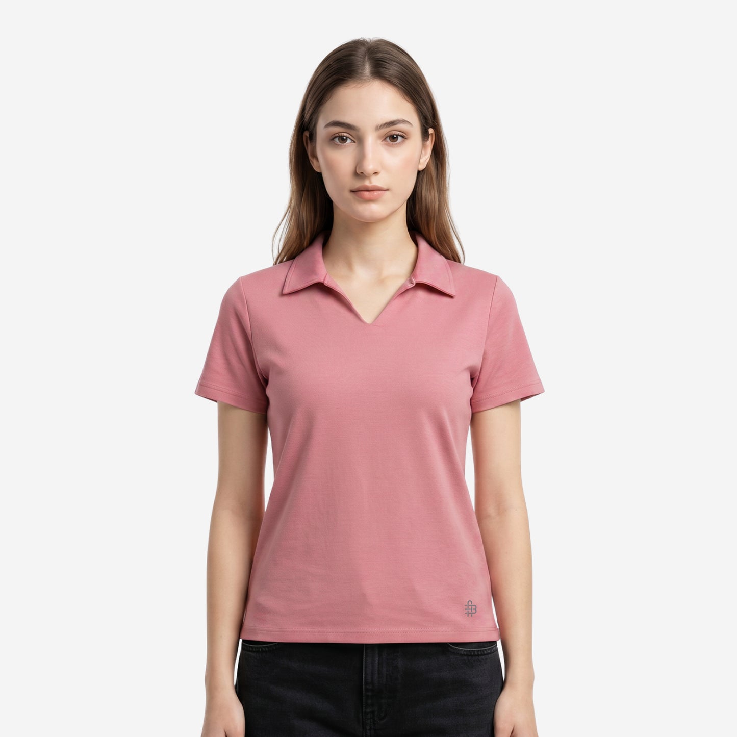 Women’s Solid Onion Polo Half Sleeve T-Shirt