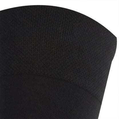 Men Cotton Odour Free Plain Socks (Black)