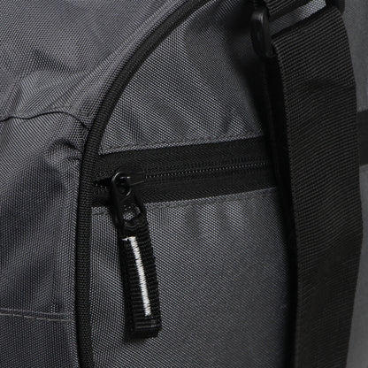 Trendy Unisex Gym Bag with Durable Zippers - Grey