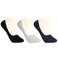 Unisex Solid hidden Socks - Pack of 3