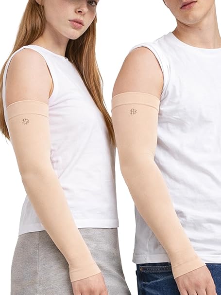 Unisex UV Sun Protection Skin Arm Shield - Pack of 2