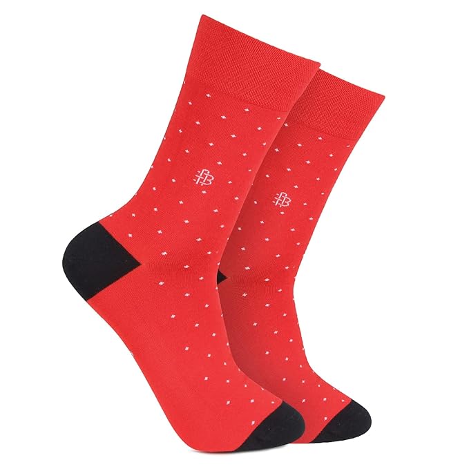 Molecule Formal Socks - Red