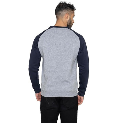 Men's Round Neck Sweatshirts - (Grey)