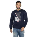 Men's Navy Graphic Printed Crew Neck Sweatshirt – Fight For Your Right