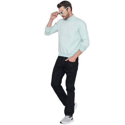 Bonjour Men's High Neck Sweatshirt