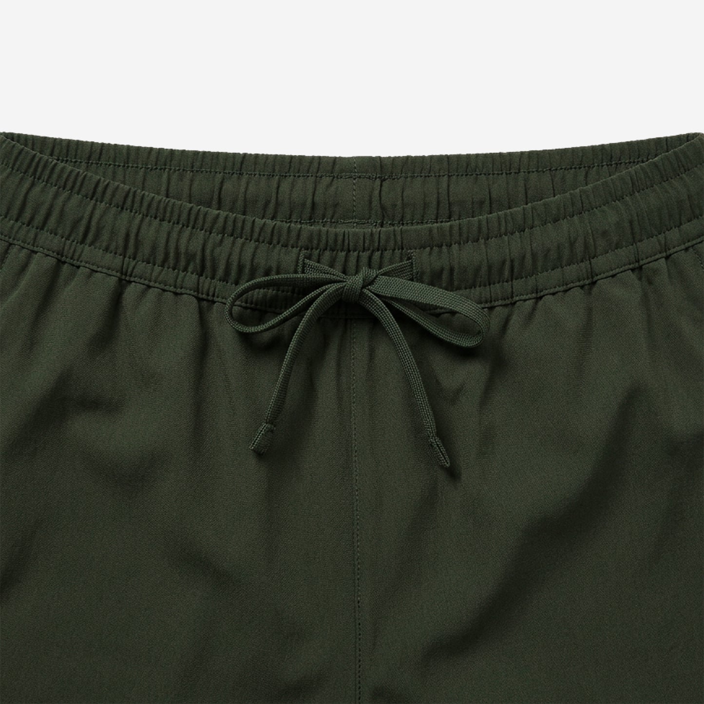 Men’s Olive Regular Fit Activewear Sports Shorts