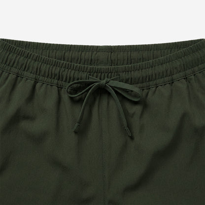 Men’s Olive Regular Fit Activewear Sports Shorts