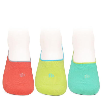 Women's Socks (Pack of 3)(BROFL-25-PO3_Multicoloured_Free)