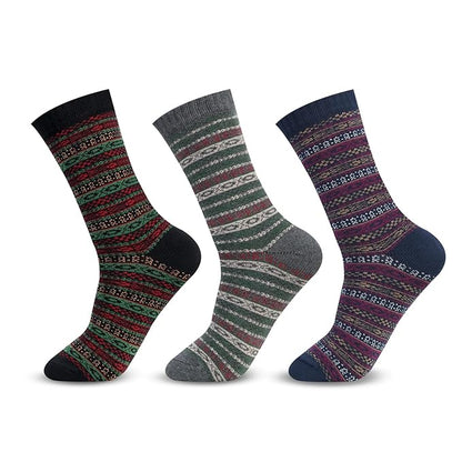 Men’s Nordic Socks – Crew /Calf Length - Pack of 3