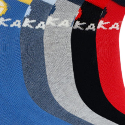 Kids Fancy Ankle Socks for Boys Pack of 5