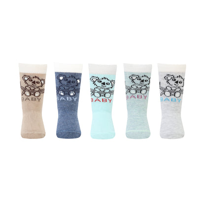 Poochie Baby Kids Socks for Infants Pack of 5