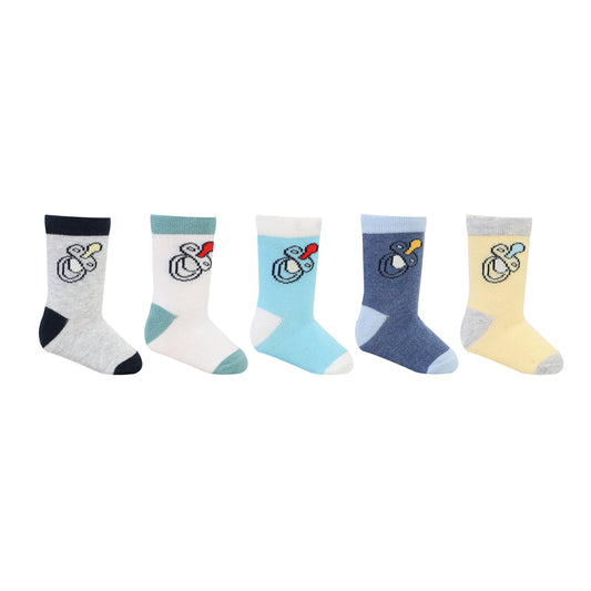Poochie Baby Kids Socks for Infants Pack of 5